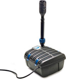 Kit Laghetto Artificiale + Pompa Filtro da Giardino 185x115x36 cm in Polietilene 270 Litri Azzurro