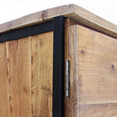 Mobile Boniface 150x40x86 h cm in Legno Marrone