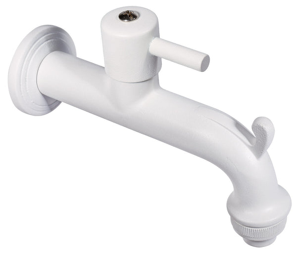 sconto Rubinetto Colorato per Fontana da Giardino in Ottone Belfer RUB/023 Bianco