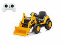 Ruspa Elettrica per Bambino con Telecomando Giallo      