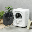 Asciugatrice ad Aria Carico 4kg con Timer e Programma Smart 48x40x56 cm in Acciaio Inox e ABS Bianco   
