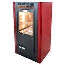 Stufa a Bioetanolo da Interno 4kW Ventilata Karlsen Compact Bordeaux