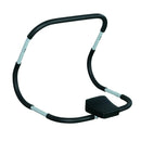 Barra per Addominali con Poggiatesta Bianco e Nero 65x68x60 cm 