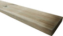 Confezione 5 Pezzi Profilo Zigrinato 2,7x12x240 cm in Legno di Pino Impregnato   