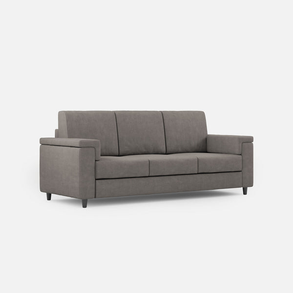 acquista Divano 3 Posti 208x85x85 cm Marrak in Tessuto Grigio