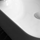 Lavabo da Appoggio 43x43x12 cm in Ceramica  Bianco