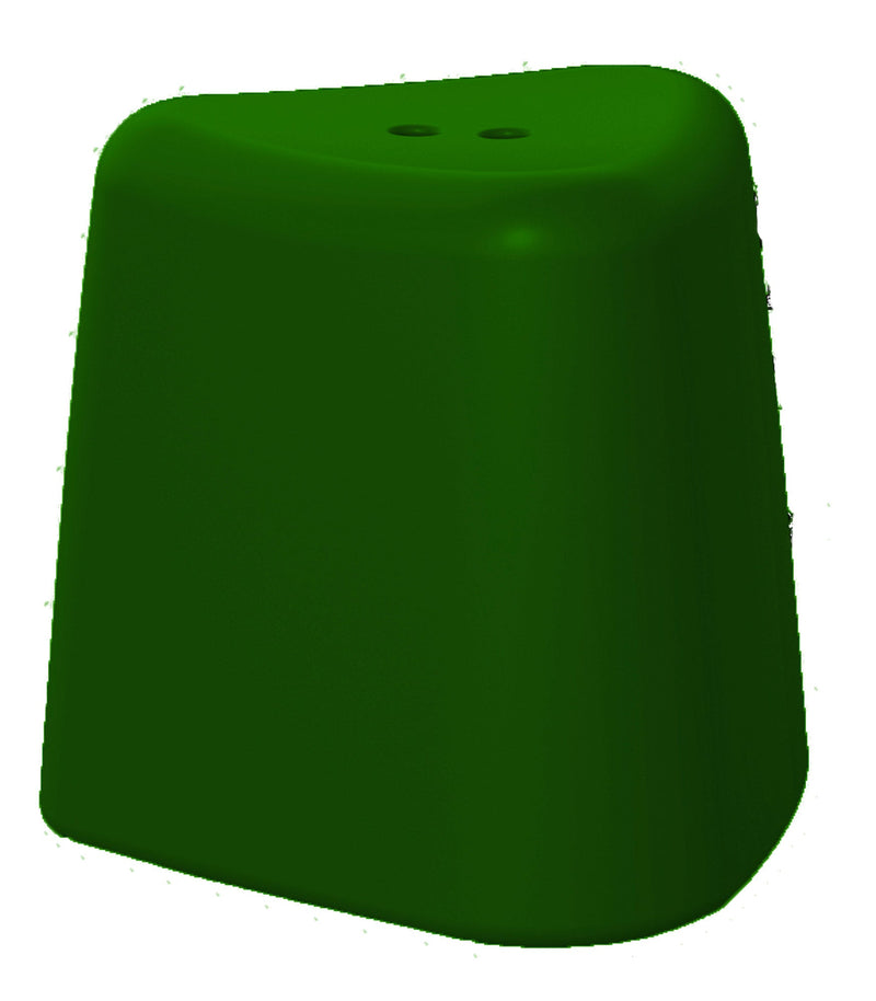 Sgabello da Giardino 52,5x48 cm in Resina Arkema Gaia Verde Scuro