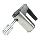 Sbattitore Elettrico Doppie Fruste 5 Velocità 330W Kooper Twistand Nero e Acciaio