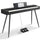 Tastiera Musicale Pianoforte Elettrico 88 Tasti Standard con 880 Timbri 600 Ritmi e Pedaliera Nero