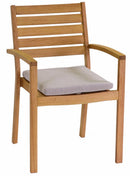 Sedia da Giardino in Legno Naturale Nanchino