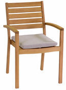 Sedia da Giardino in Legno Naturale Nanchino