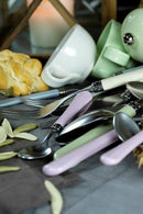 Servizio Set di Posate 24 Pezzi in Acciaio Inox Rivadossi Sandro Giulietta Blu