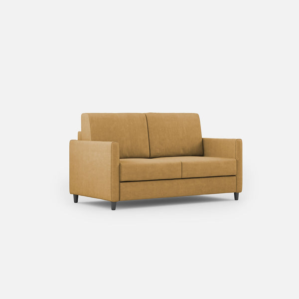 acquista Divano 2 Posti 158x85x85 cm Karay in Tessuto Ocra