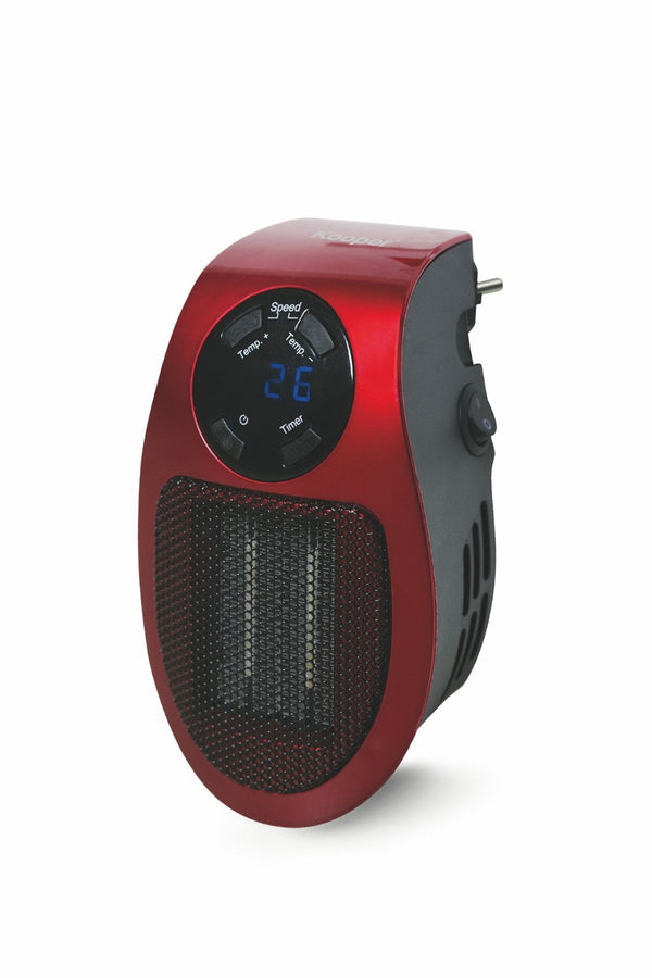 prezzo Herdwandheizung 500W LCD Display Kooper Pluggy Rot