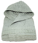 Accappatoio in Spugna 100% Cotone Sally Horizon Salvia