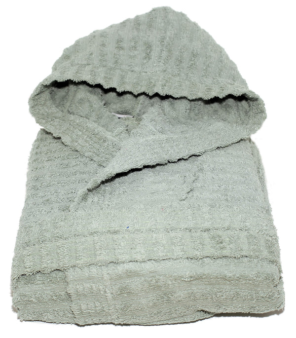 online Frottee-Bademantel 100% Baumwolle Sally Horizon Salbei