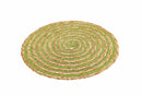 Tovaglietta Tonda in Rafia Ø38 cm Villa d'Este Home Tivoli Spiral