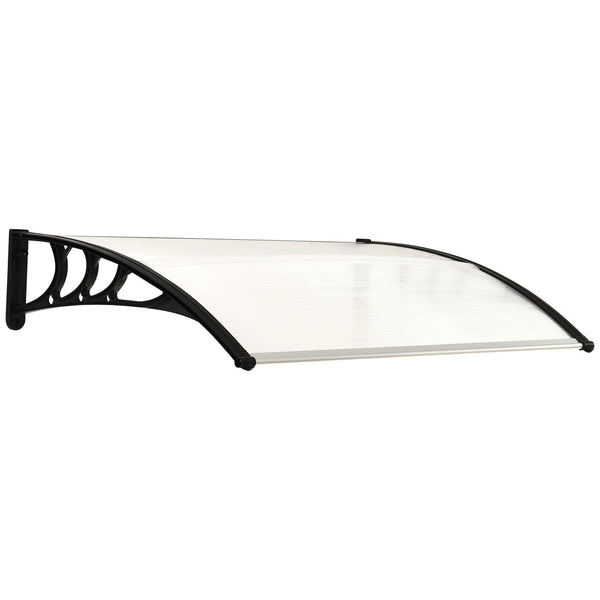 Vordach Vordach aus Polycarbonat 80x100 cm Transparent prezzo