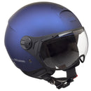 Casco Jet per Scooter Visiera Sagomata CGM Florence 107A Blu Opaco