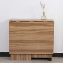 Tavolo Pieghevole Salvaspazio in Legno Quercia