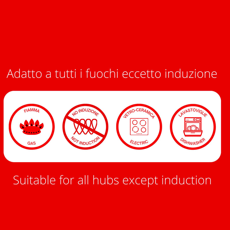 Casseruola Antiaderente 1 Manico Ø16 cm Olympia Hard Cook