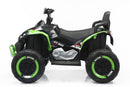 Quad Elettrico per Bambini ATV Safari Gold 24V con Telecomando Verde