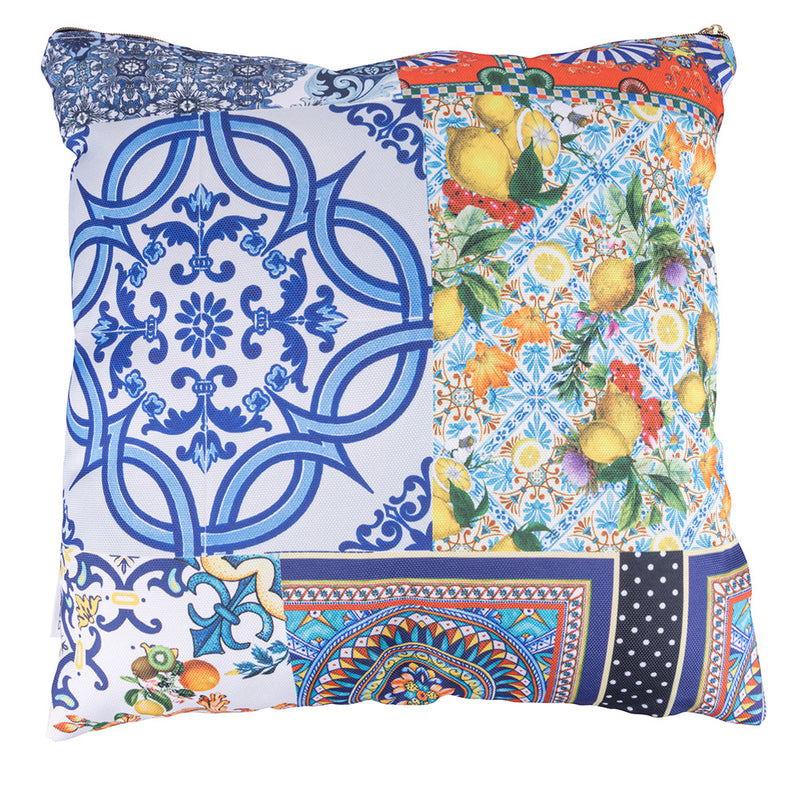 Set 3 Cuscini Decorativi 45x45 cm in Poliestere VdE Tivoli 1996 italian Beauty 