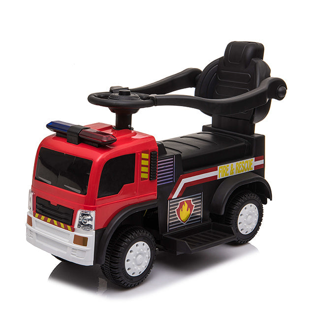 Camion dei Pompieri Elettrico per Bambini 6V Kidfun Rosso