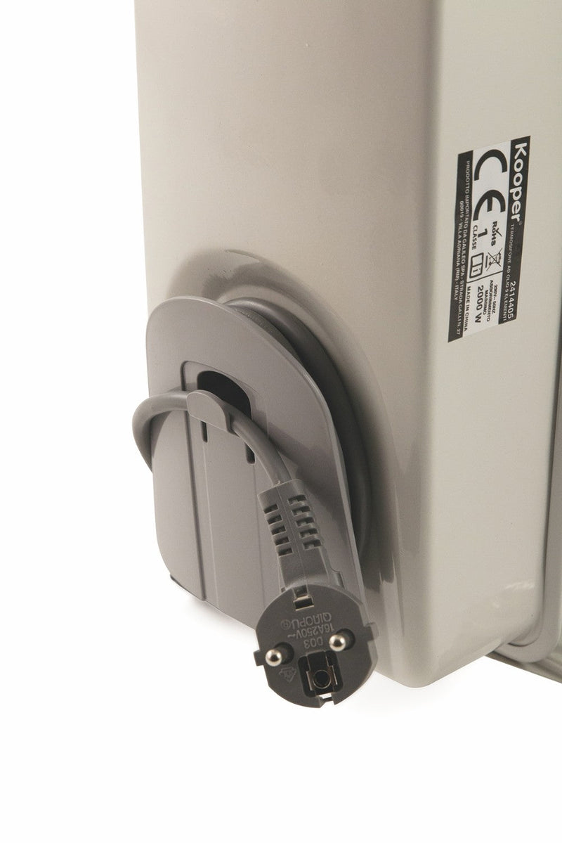 Stufa Termosifone ad Olio 2000W 9 Elementi Kooper Santorini Nove