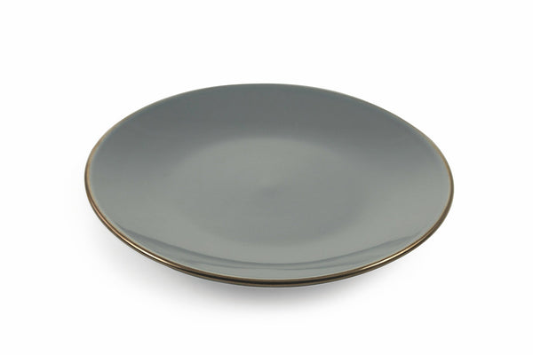 Set 6 Obstteller aus Steingut Ø19,5x2 cm Villa d'Este Home Tivoli Royal Passion Grey online