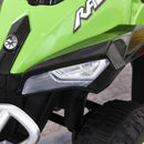 Quad per Bambini a Spinta Manuale con Suoni Integrati Verde   