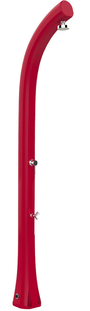 Doccia Solare da Esterno Giardino 30L Miscelatore e Lavapiedi Arkema Jolly Plus Cherry prezzo