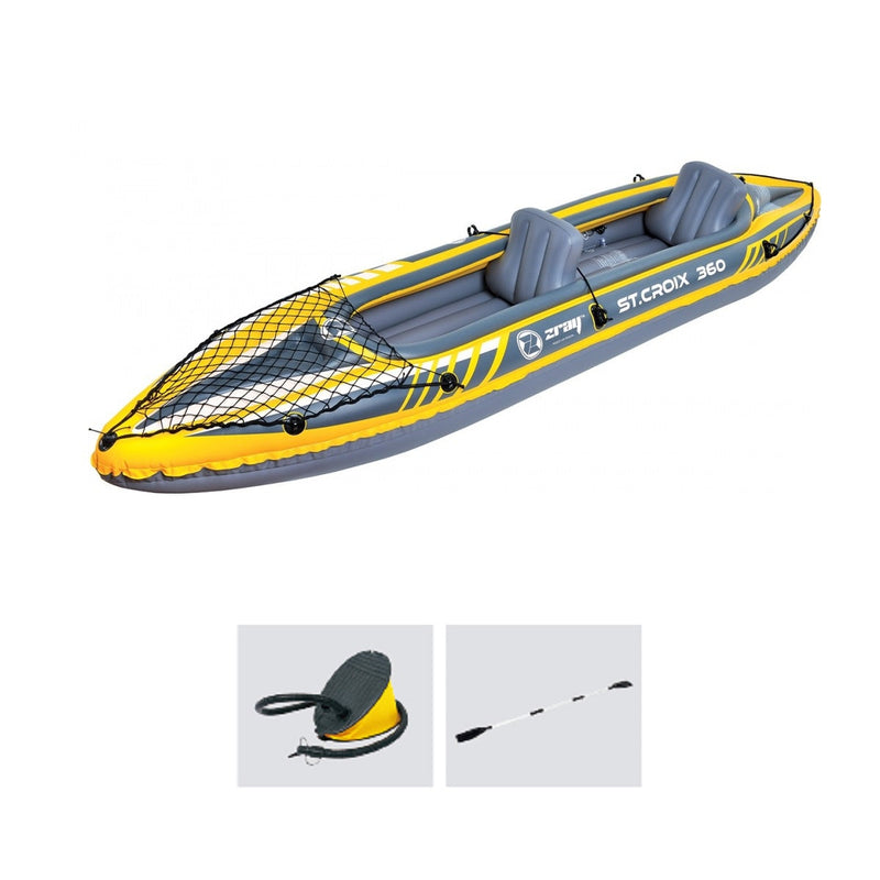 Kayak Gonfiabile Biposto 350x78x52cm ZRAY St.Croix