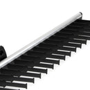 Portacravatte Laterale Estraibile per Armadio 36 Cravatte in Alluminio e Plastica Emuca Anodizzato opaco