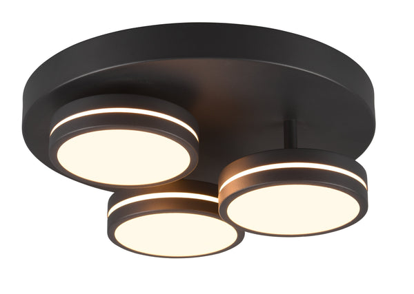 Plafoniera da Interno a LED in Metallo Antracite sconto