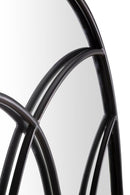 Specchio da Muro Dark 90x2,5x110 Misura Specchio 87x108 cm in Ferro Nero