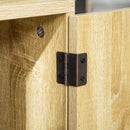 Mobile Lettiera per Gatti 82,3x51x54 cm in Legno Truciolato e Acciaio