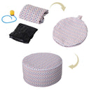 Pouf Gonfiabile da Giardino Ø53x25 cm  BeColour