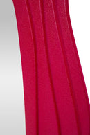 Specchio da Muro Dafne Fuxia 90x4x165 cm in MDF e Specchio Fucsia      