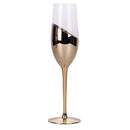Set 4 Bicchieri da Champagne Chic Flûte in Vetro VdE Tivoli 1996 4 Colori Differenti