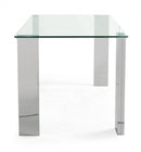 Tavolo New Arley 140x80 Fisso in Vetro