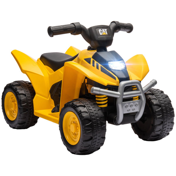 Mini Quad Elettrico per Bambini 6V Clacson e Fari con Licenza Caterpillar Giallo online
