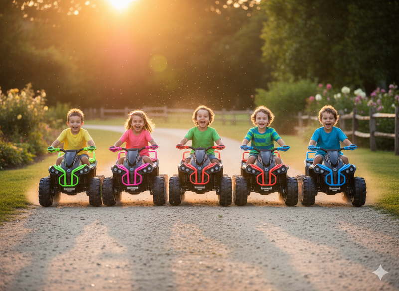 Quad Elettrico per Bambini 12V ATV 1.0 Rosa