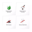 Stufa a Bioetanolo da Interno 2.5kW Vannini Melodia Junior Statica Bordeaux