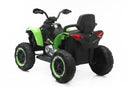Quad Elettrico per Bambini ATV Safari Gold 24V con Telecomando Verde