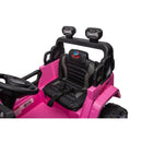 Macchina Elettrica per Bambini 12V Baby Fuoristrada Rosa