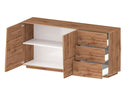 Credenza 2 Ante 180x44x86 cm Pongo 2A 3C Rovere Wotan  