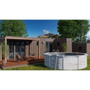 Piscina Rotonda Fuori Terra Ø350xh120 cm in Acciaio e PVC Gre Finlandia