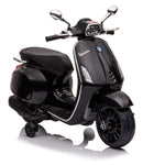 Scooter Elettrico per Bambini Licenza Ufficiale Piaggio Vespa 12V 4,5Ah Nero       