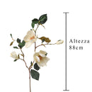 Set 2 Magnolia Giapponese Artificiale Altezza 88 cm 